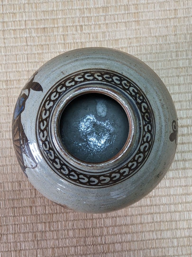 ♦作品少数 乾山焼？三浦乾也 時代絵巻図壺 瓶 花瓶 置物飾りレア物 骨董品