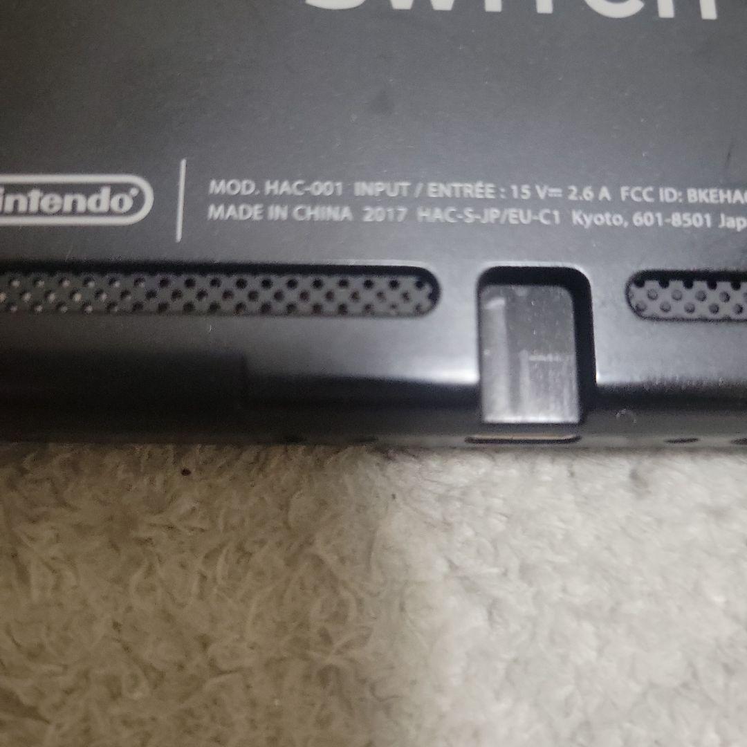 ジャンク Nintendo switch 本体のみ　※ 説明文必読　未対策機