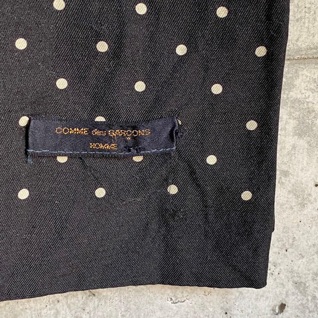コムデギャルソン　ポルカドットCOMME des GARCONS HOMME 黒