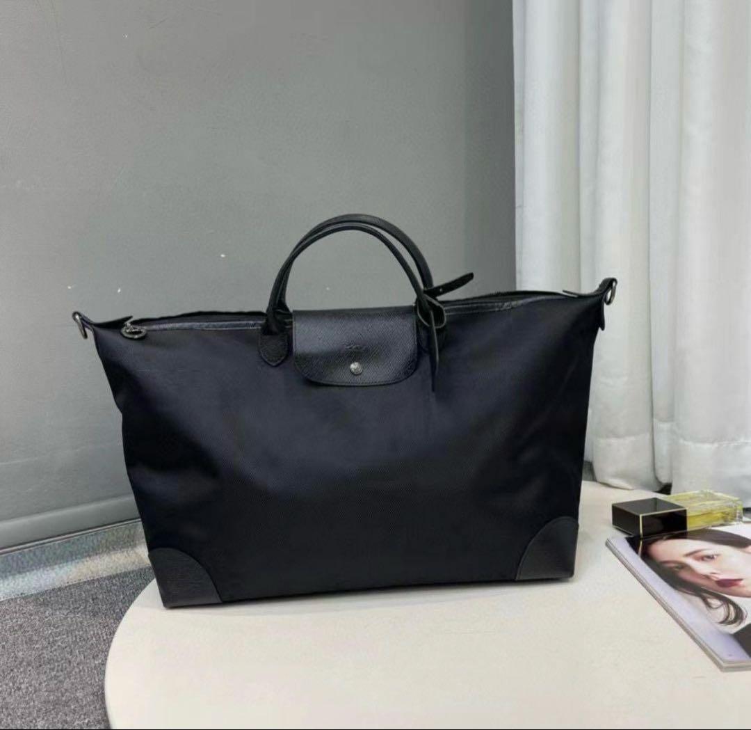 未使用 LONGCHAMP 大容量 トートバッグ 2way ボストンバッグ