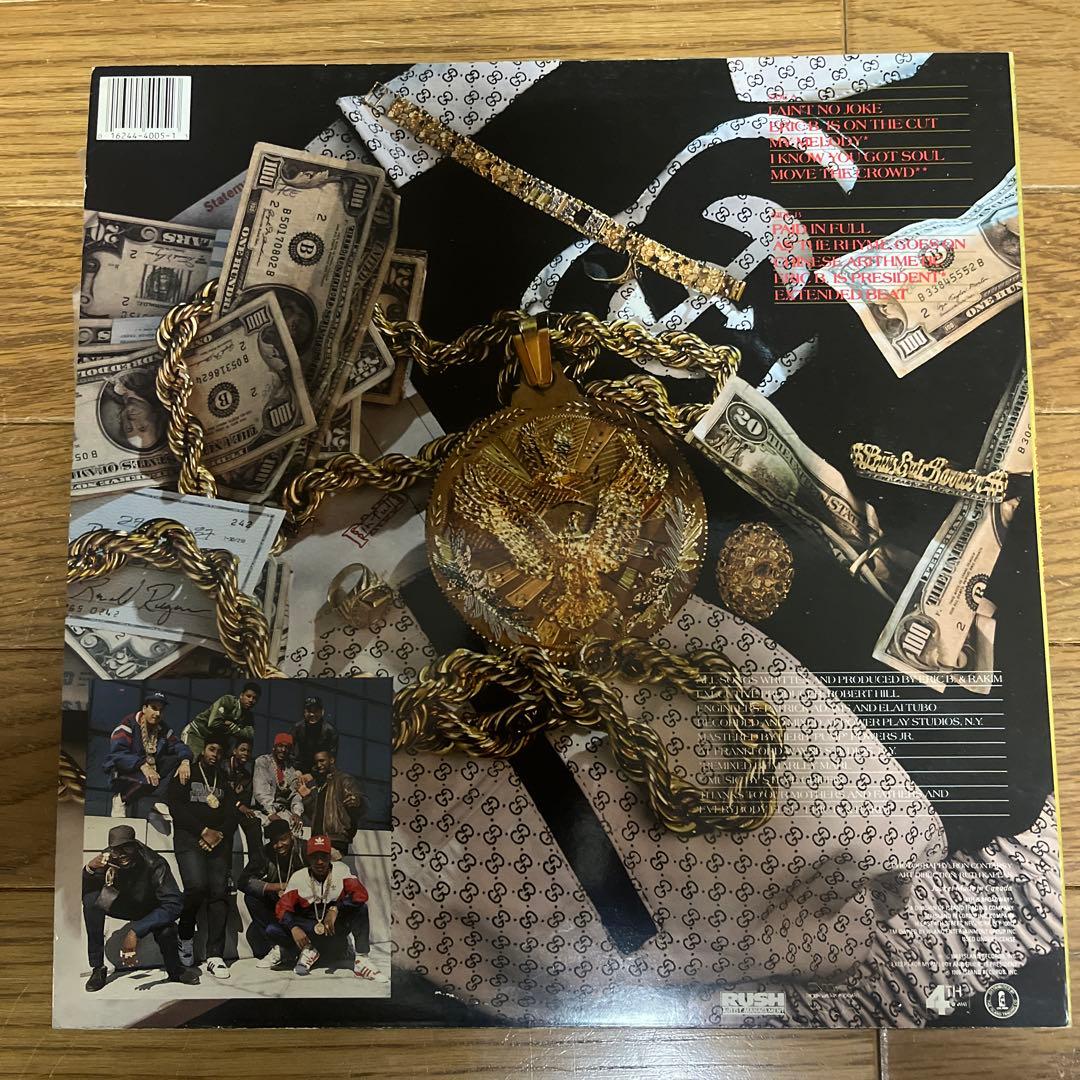 洋楽 ERIC B. & RAKIM PAID IN FULL (BWAY4005)