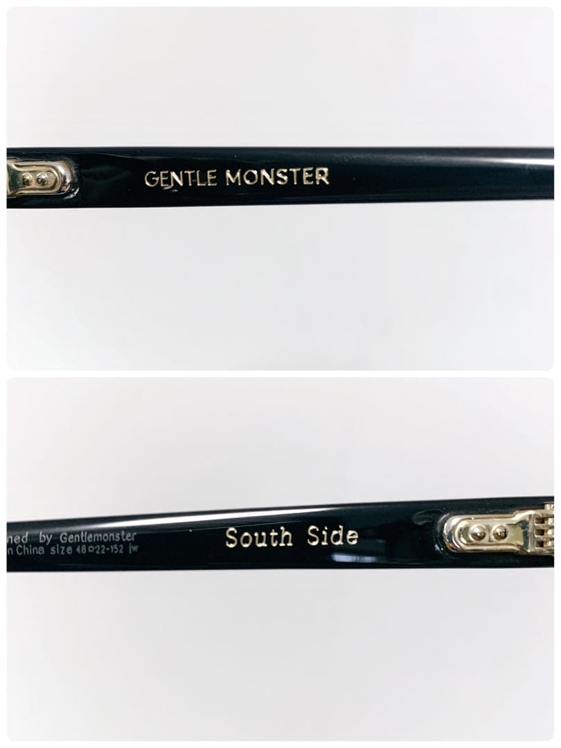 ✨新品 GENTLE MONSTER south side グリーンレンズ
