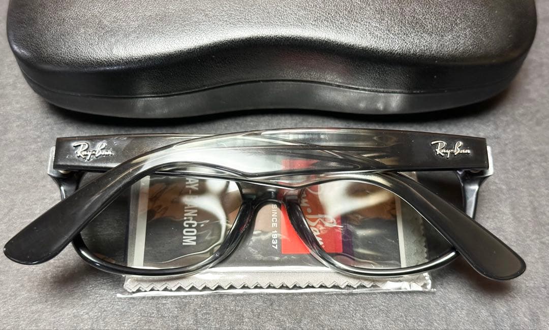 美品/廃盤希少/偏光+調光 Ray-Ban New Wayfarer サングラス