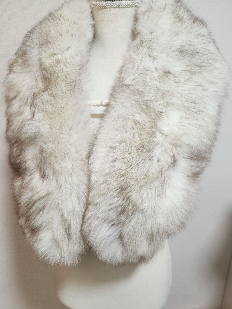 えりか　成人式　★　SAGA FOX　 ファーショール　美品 　ボリューム