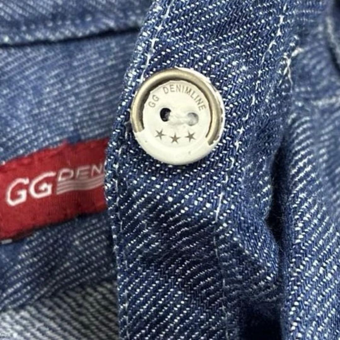 Atelier G.G アトリエジジ　size2　リネンデニムシャツワンピース
