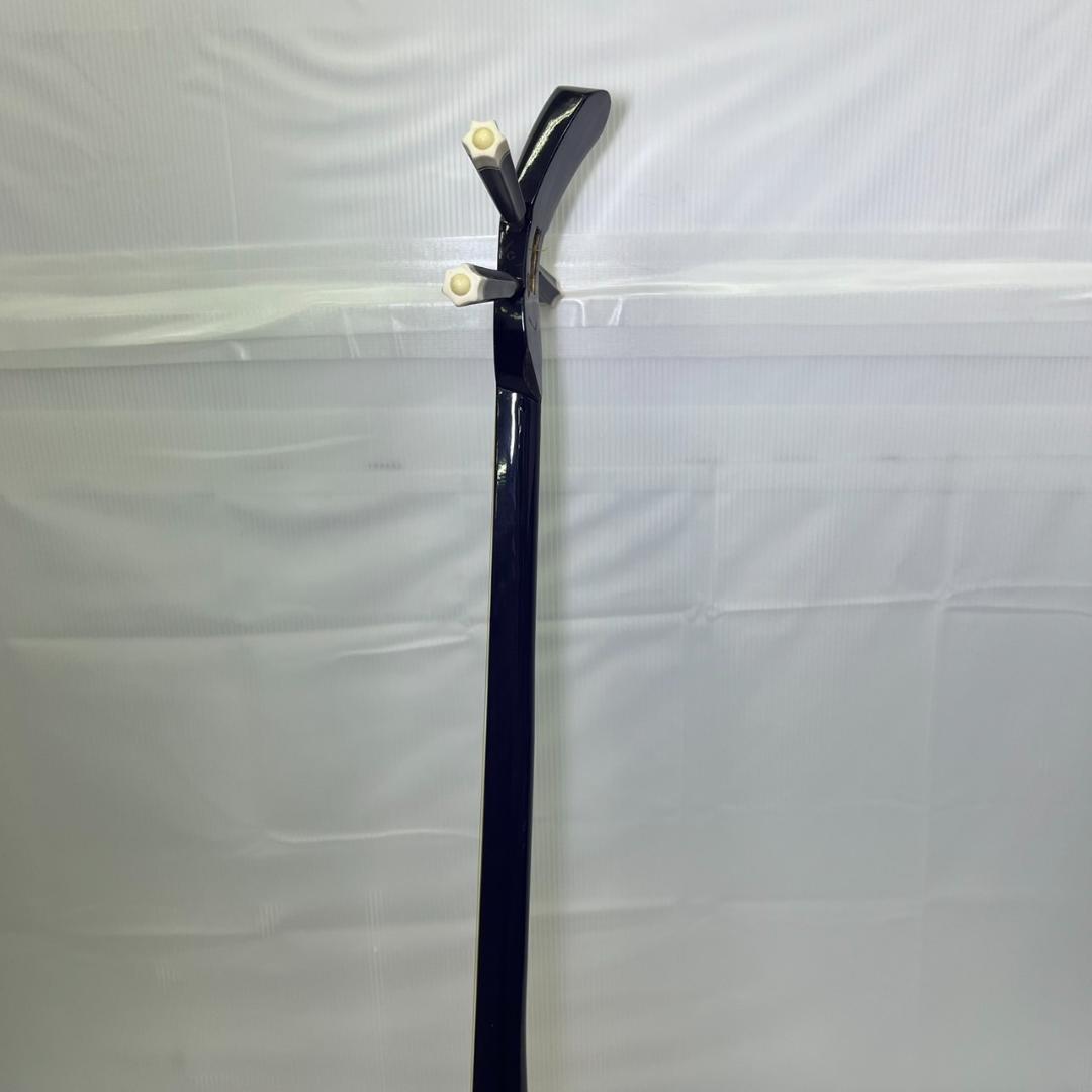 さ*わ様 【中古】三味線 本体 沖縄三線 人工皮張り 和楽器 琉球 弦楽器