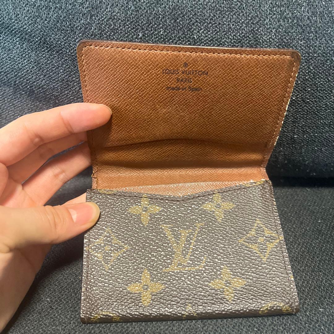ルイヴィトン LOUIS VUITTON 名刺入れ カード入れ モノグラム