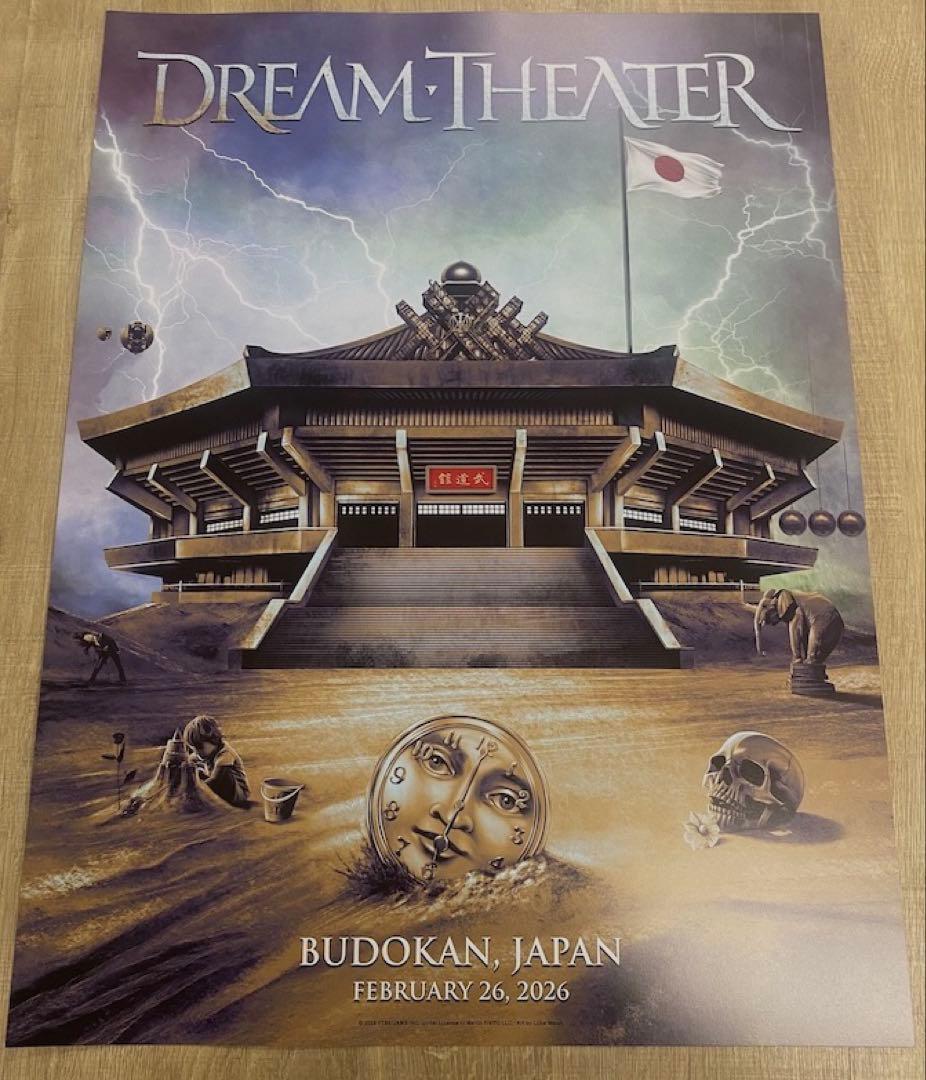 DREAM THEATER 40th 武道館限定ポスター