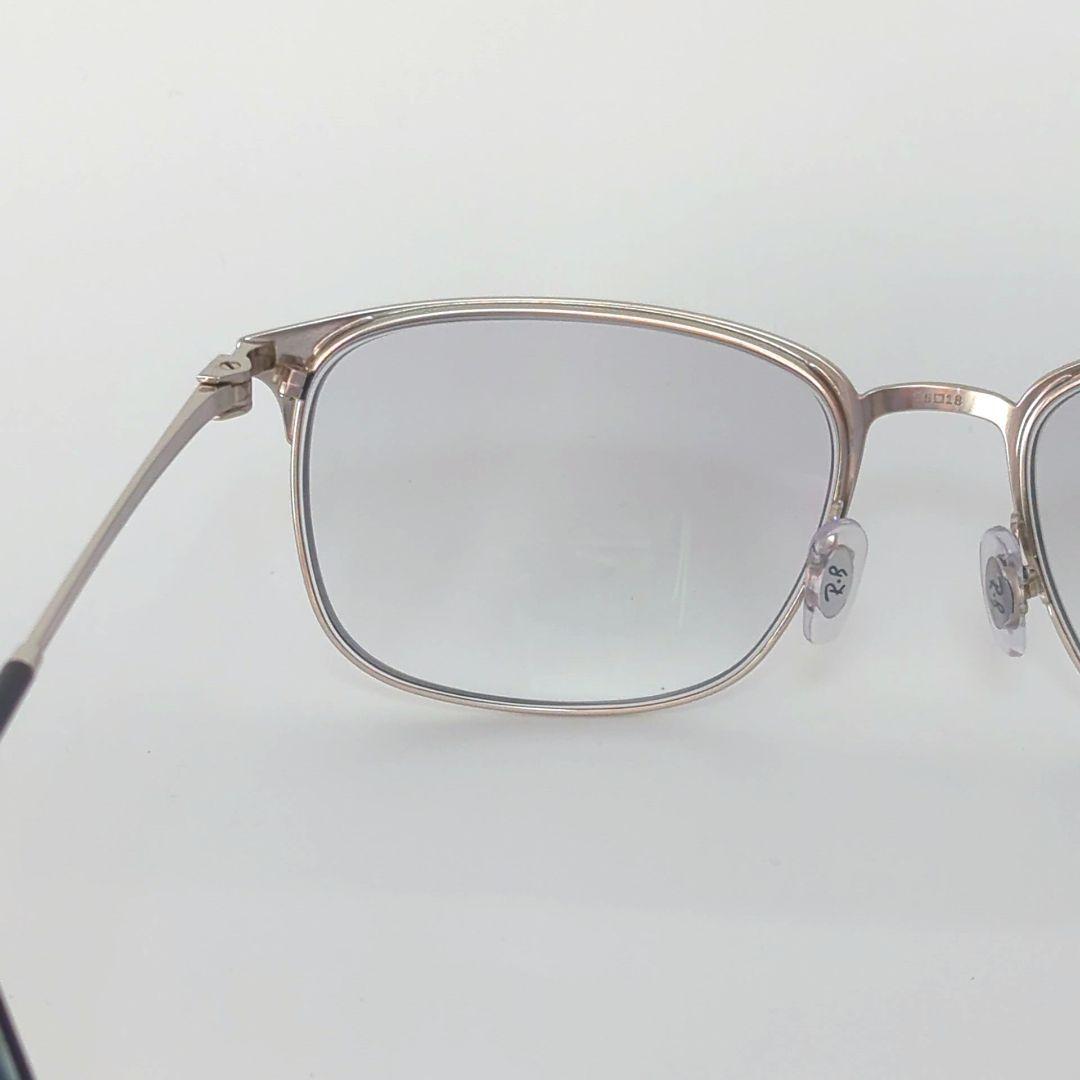 美品✨レイバン RB6494 オプティクス ポリッシュシルバー 眼鏡 サングラス