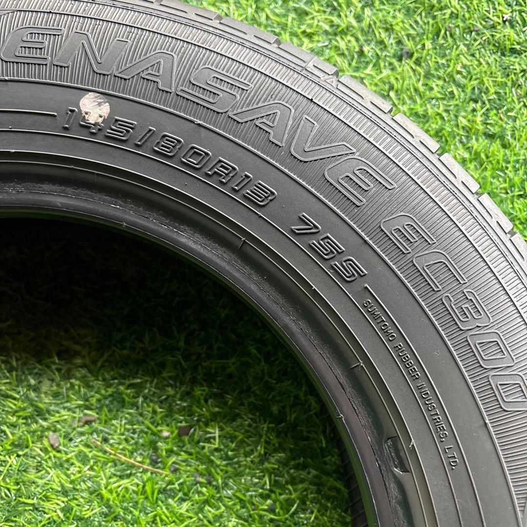 K*a様 145/80R13 DUNLOP ENASAVE EC300 送料無料