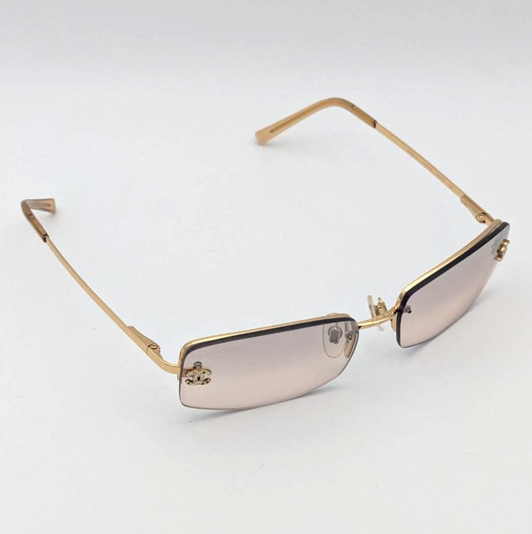 ❤️ CHANEL 4093-B リムレス サングラス ココマーク　シャネル
