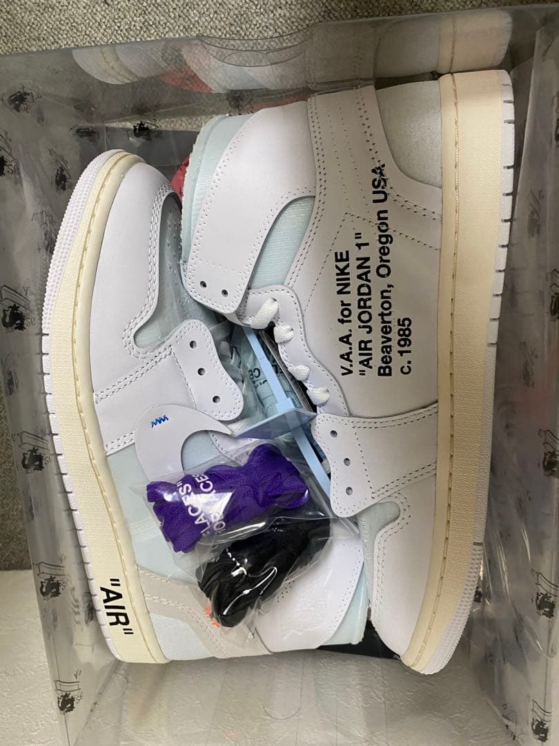 エア　ジョーダン 1 HIGH OG x V.A.A. ホワイト24時間以内発送