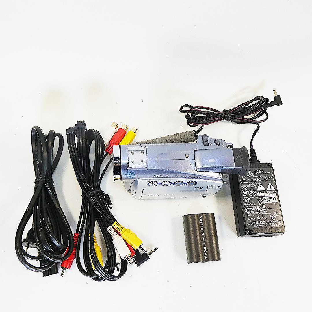 キャノン DM-FV M400 動作良好 MiniDVビデオ DVDダビングに