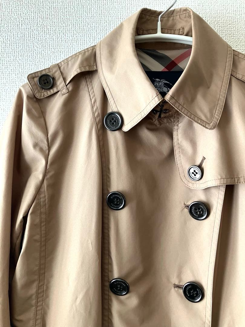 BURBERRY バーバリー ナイロン トレンチコート ジャケット　ノバチェック