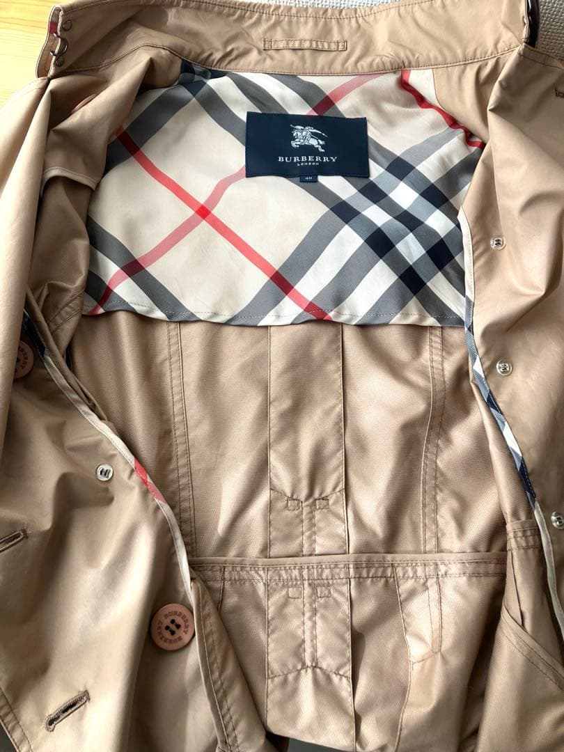 BURBERRY バーバリー ナイロン トレンチコート ジャケット　ノバチェック