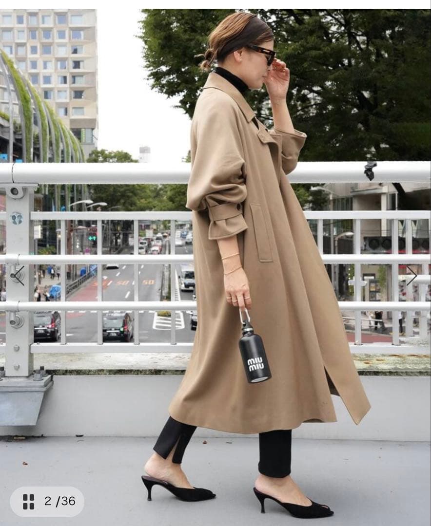 Deuxieme Classe Botany Twill オーバーコート