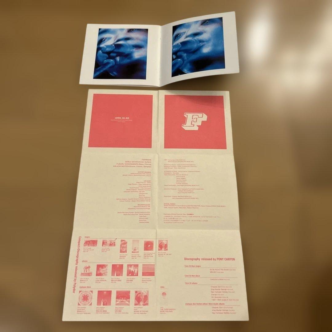 Fishmans［98.12.28 男達の別れ］中古盤CD見本品　2枚組ライブ盤