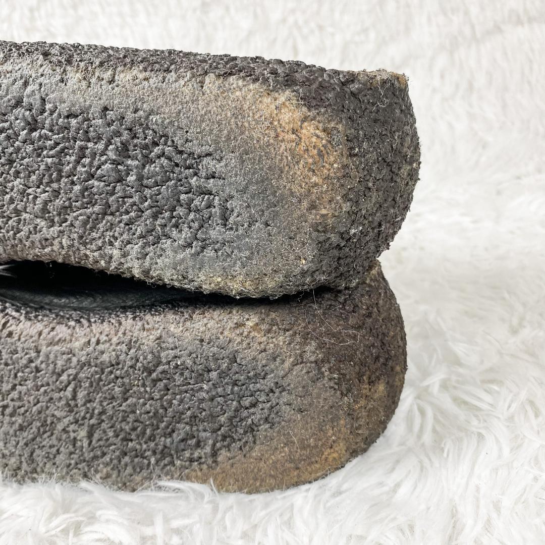 【美品】Clarks クラークス ナタリー レザー ブラック ワラビー 27.5