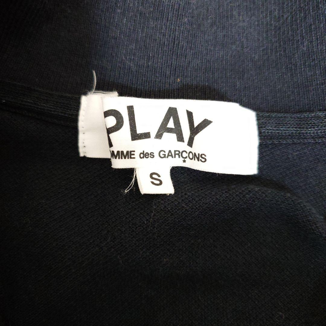PLAY COMME des GARCONS ブラックポロシャツ S