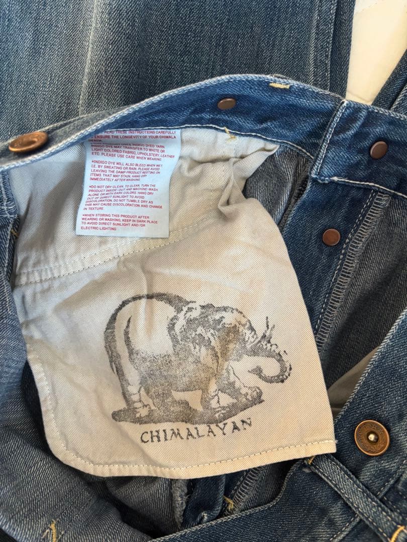 パンツ chimala SELVEGE DENIM PAINTER PANTS 32