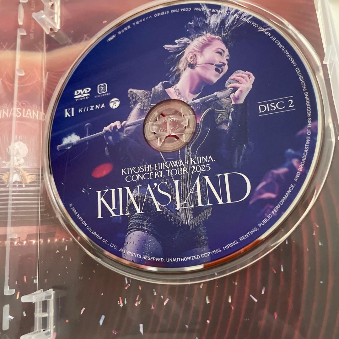 氷川きよし　DVD HIKAWA+KIINA.ConcertTour2…