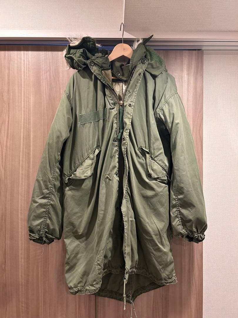 米軍実物 M-65フィッシュテールパーカ フルセットXS モッズコート菅田将暉着