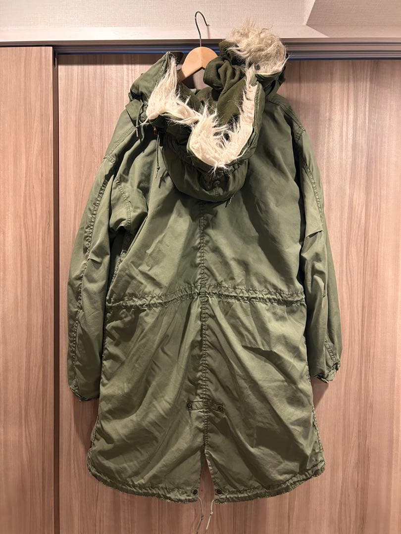 米軍実物 M-65フィッシュテールパーカ フルセットXS モッズコート菅田将暉着