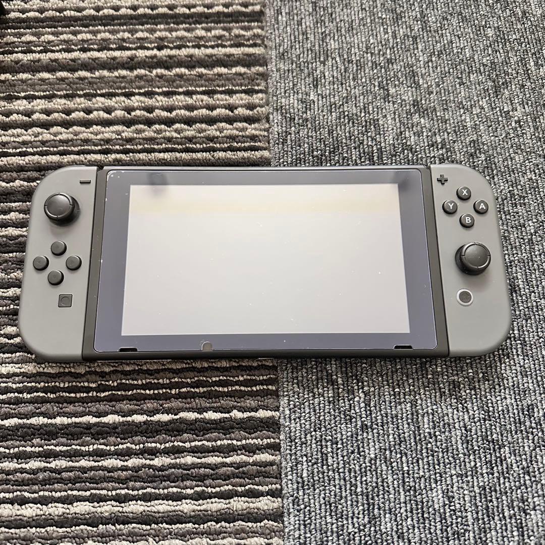 Nintendo Switch本体グレー•LANアダプター•microSDセット