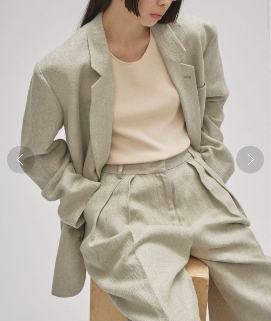 ジャケット・アウター TODAYFUL Boyfriend Linen Jacket