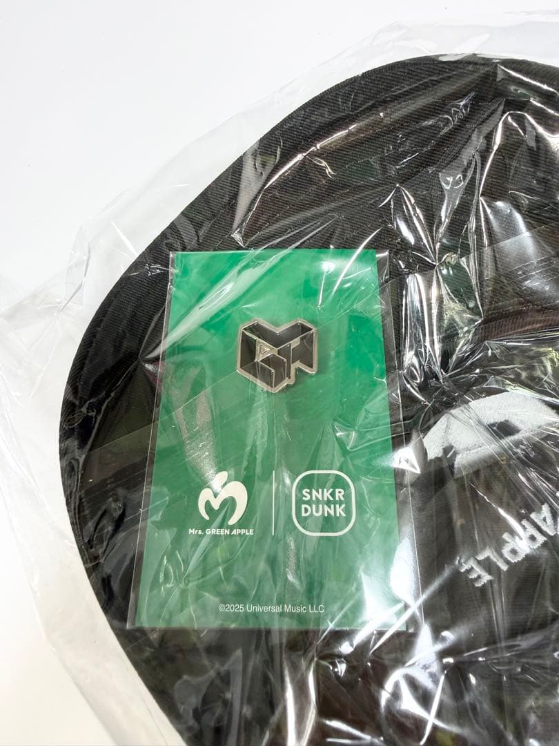 Mrs. GREEN APPLE NEW ERA キャップ　ブラック