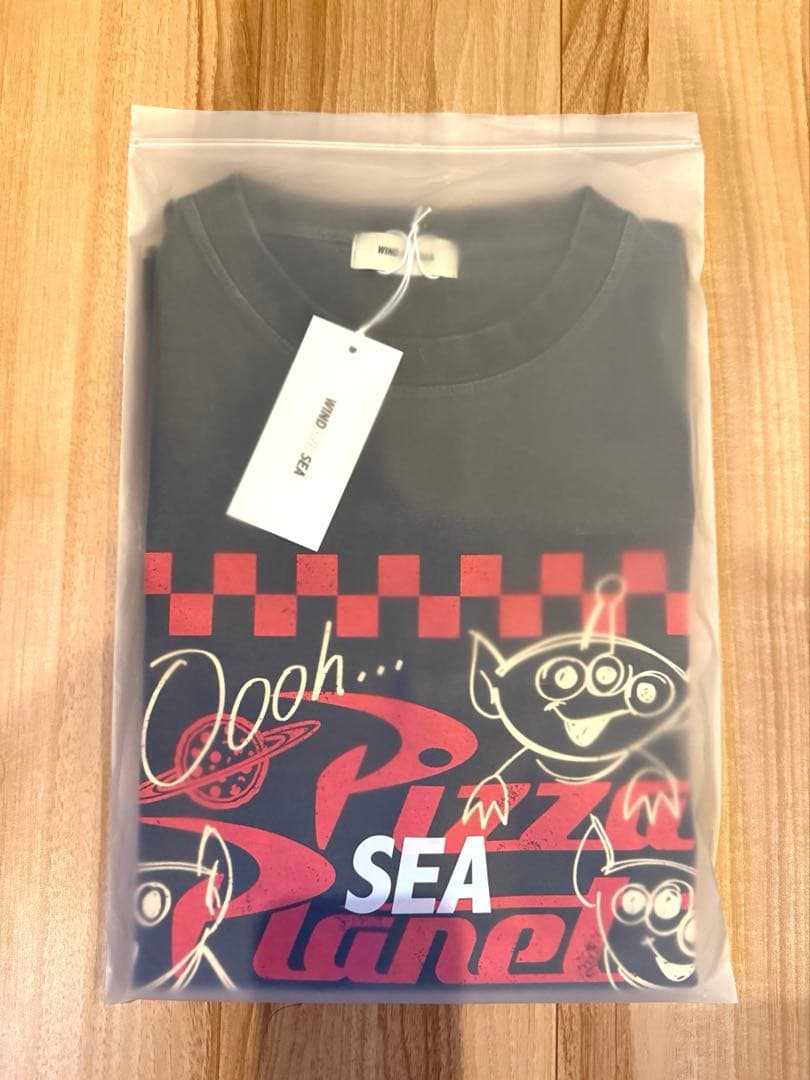 WINDANDSEA TOYSTORY Tシャツ Lサイズ ダークグレー