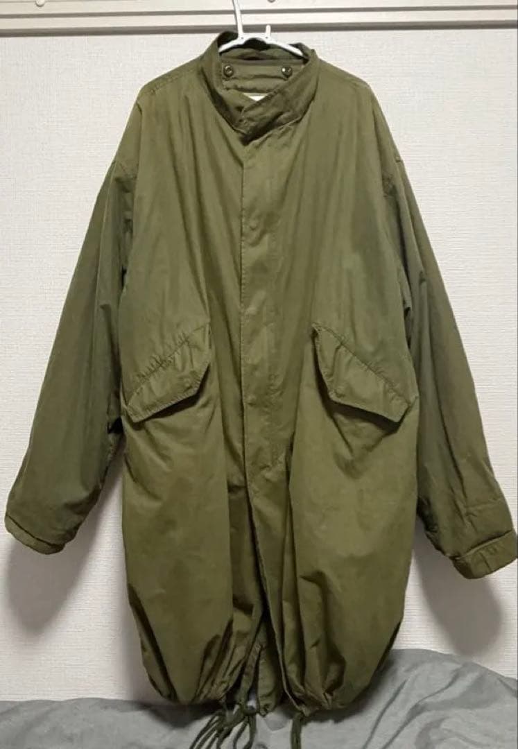 M-65 / M-51 サンプル品 フィッシュテール モッズコート オリーブ