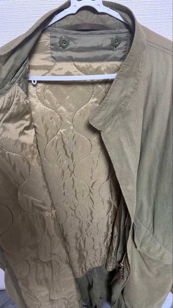 M-65 / M-51 サンプル品 フィッシュテール モッズコート オリーブ