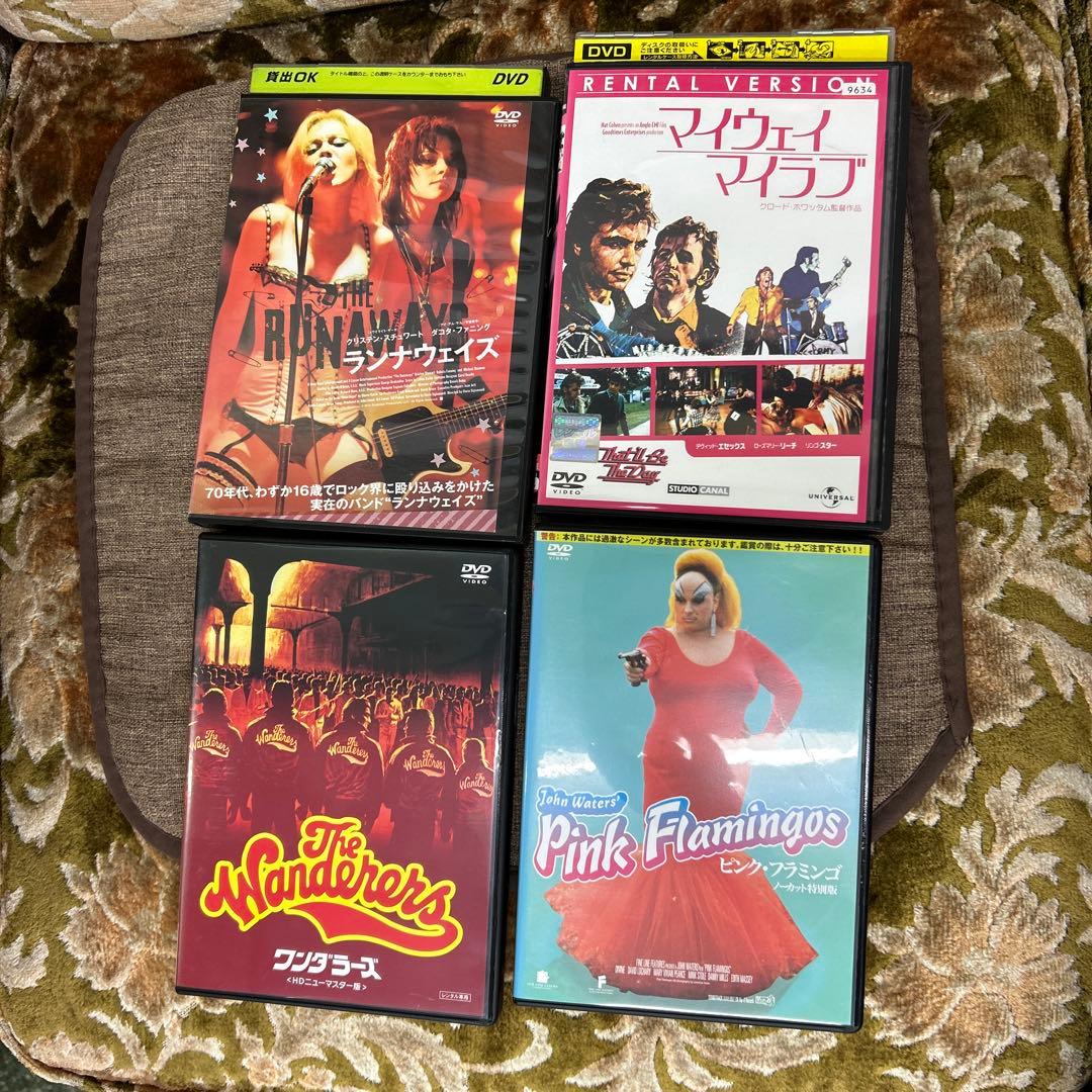 ロックンロールDVD 6本セット　レンタルアップ