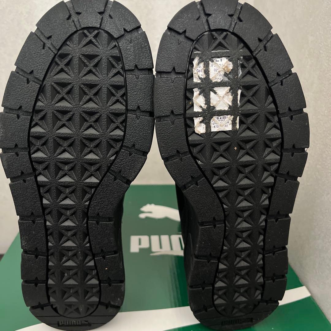 PUMA×SLY オールブラック サイドゴアブーツ 厚底 短時間試着 23cm