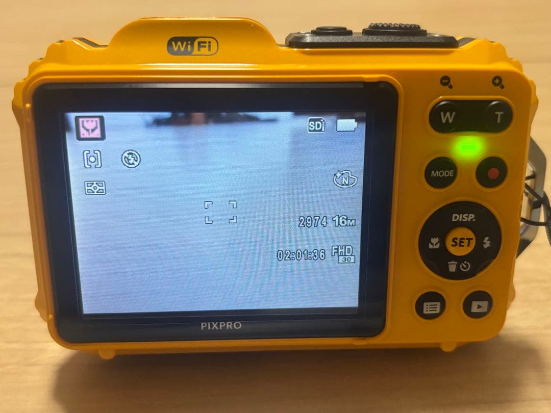 【稼働品】KODAK PIXPRO 防水デジカメ イエロー 極美品