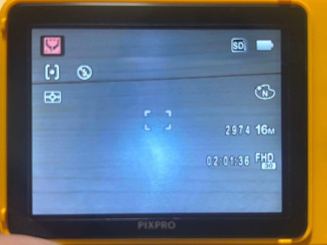 【稼働品】KODAK PIXPRO 防水デジカメ イエロー 極美品