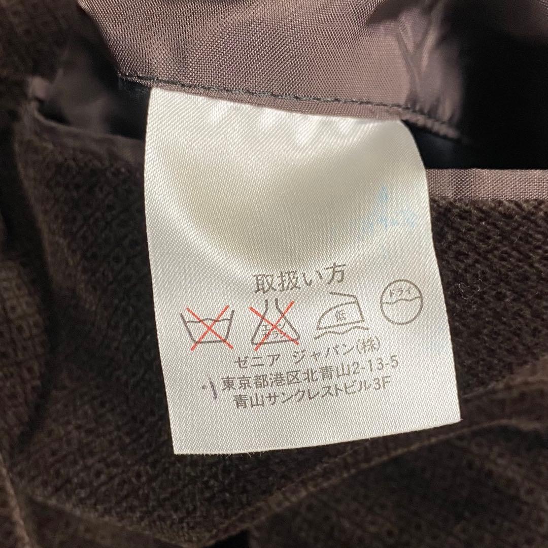 極美品✨希少2XL エルメネジルドゼニア ベロアストレッチテーラードジャケット