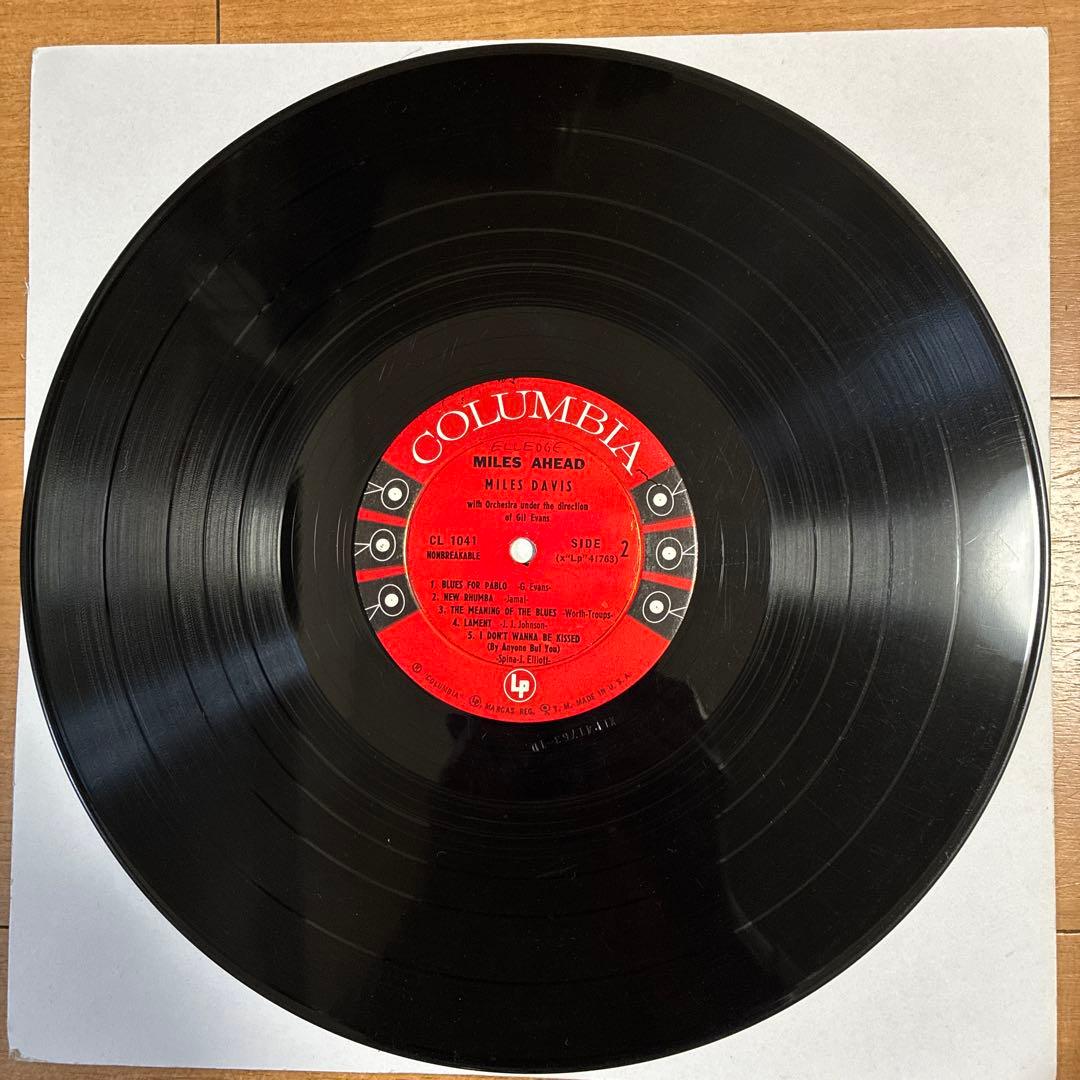マイルスデイビス 名盤 レコード マイルスアヘッド USオリジナルモノ盤