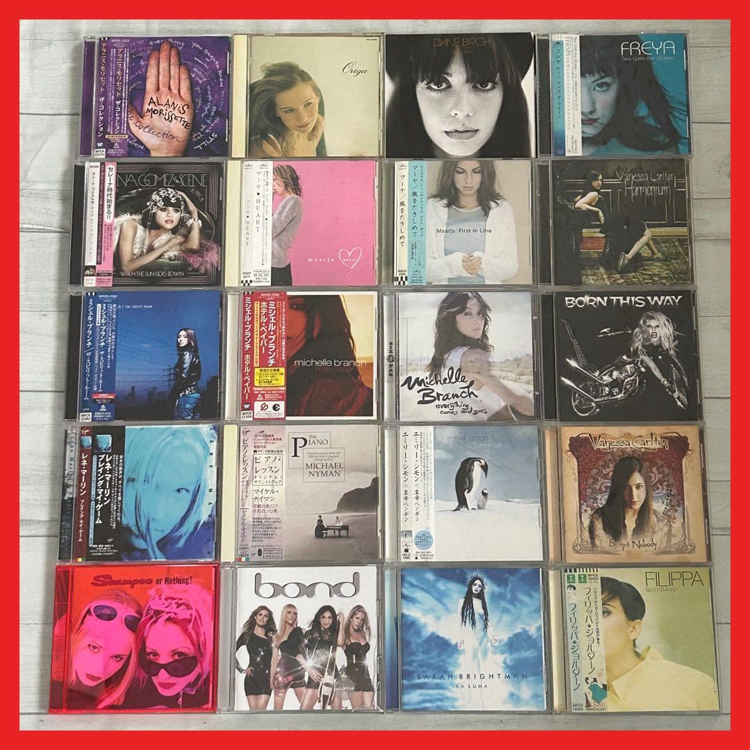 名盤多数！ 洋楽女性 シンガー アーティスト CD まとめ売り セット 100枚