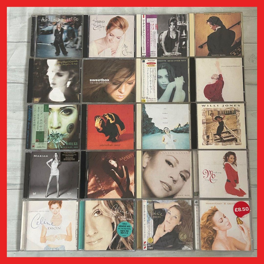 名盤多数！ 洋楽女性 シンガー アーティスト CD まとめ売り セット 100枚
