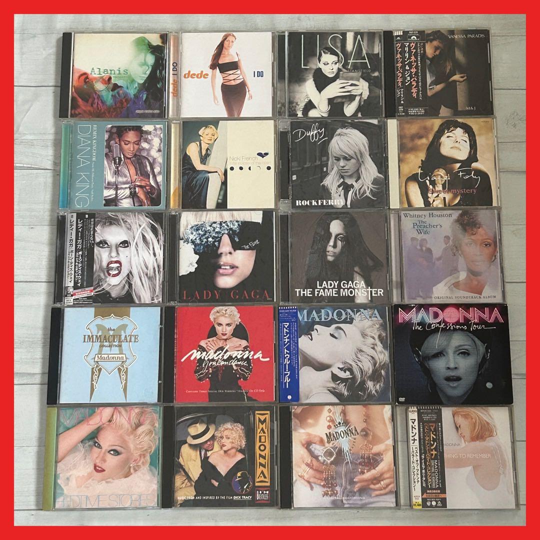 名盤多数！ 洋楽女性 シンガー アーティスト CD まとめ売り セット 100枚