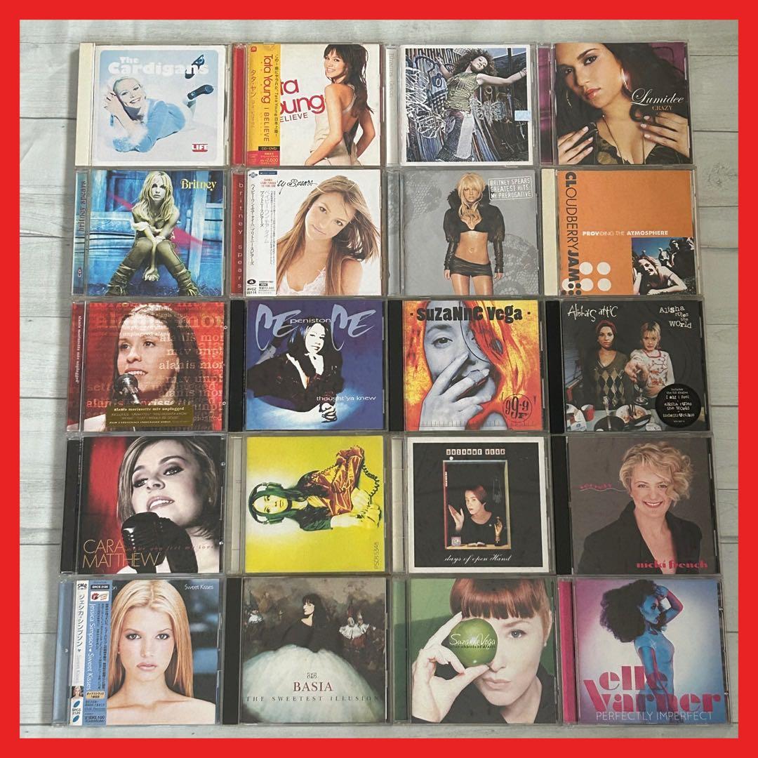 名盤多数！ 洋楽女性 シンガー アーティスト CD まとめ売り セット 100枚