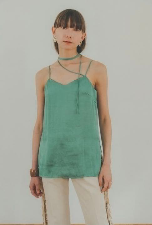 クラネ正規品❗️新品⭐️SLANT ARRANGE RIBBON CAMISOLE
