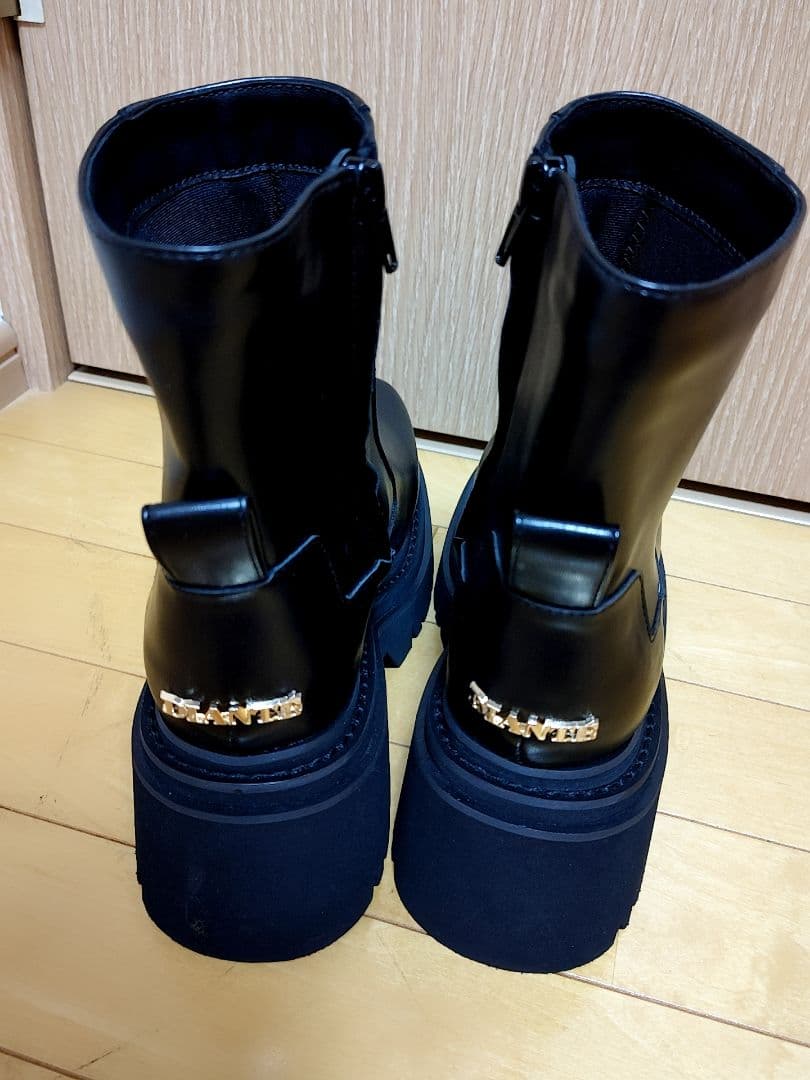 ディアンテdiante✨Square toe middle boots