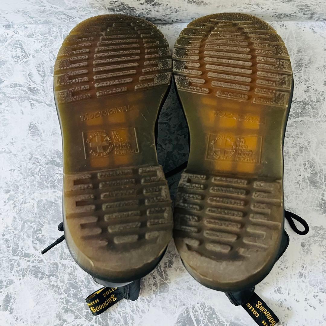 良品　Dr. Martens レザー ホールブーツ　22cm レディース　靴　黒