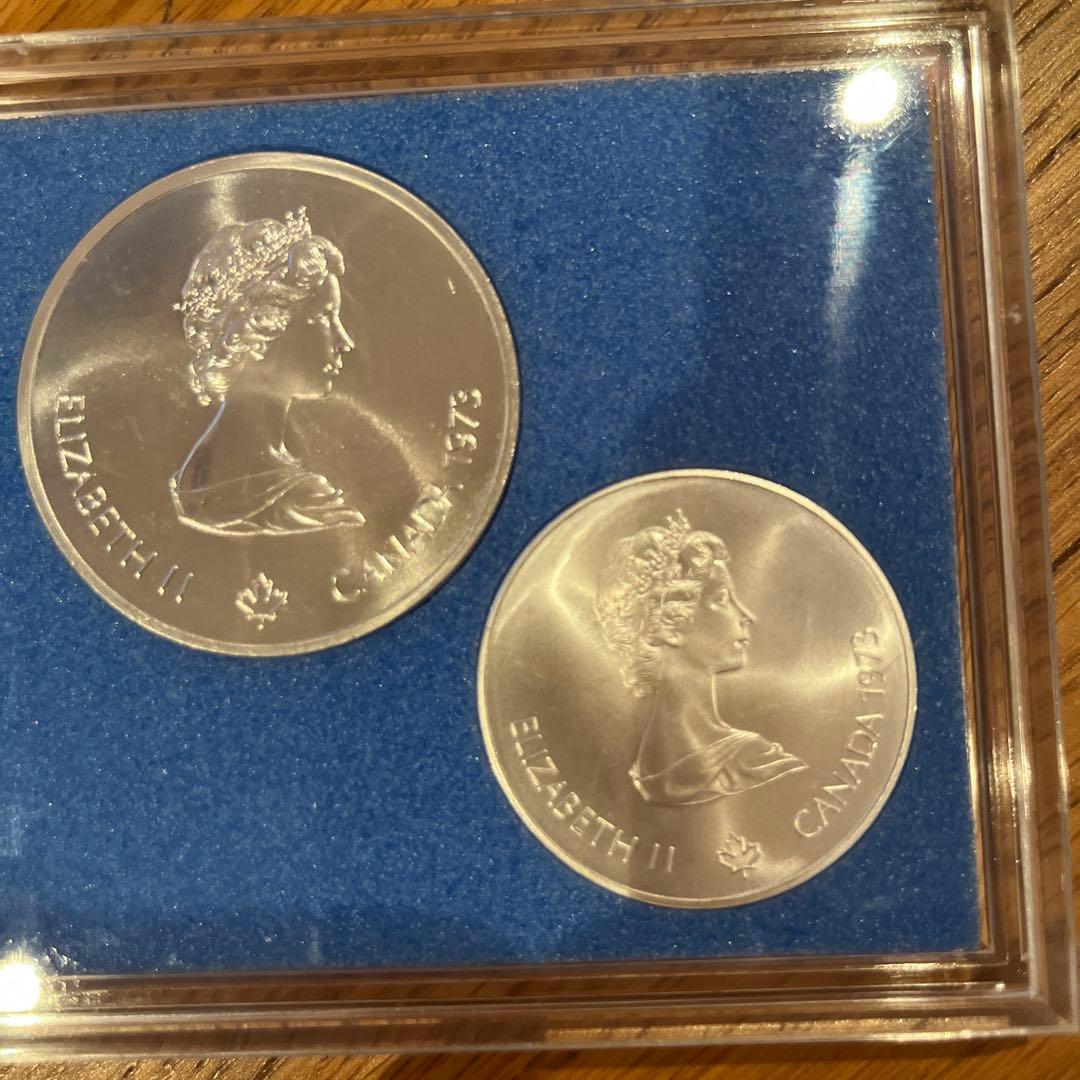 1976年モントリオールオリンピック銀貨4枚セット