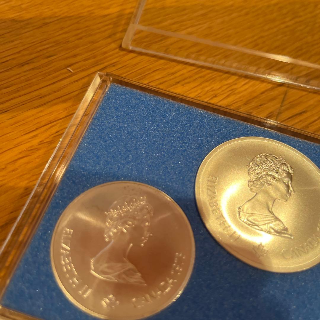 1976年モントリオールオリンピック銀貨4枚セット