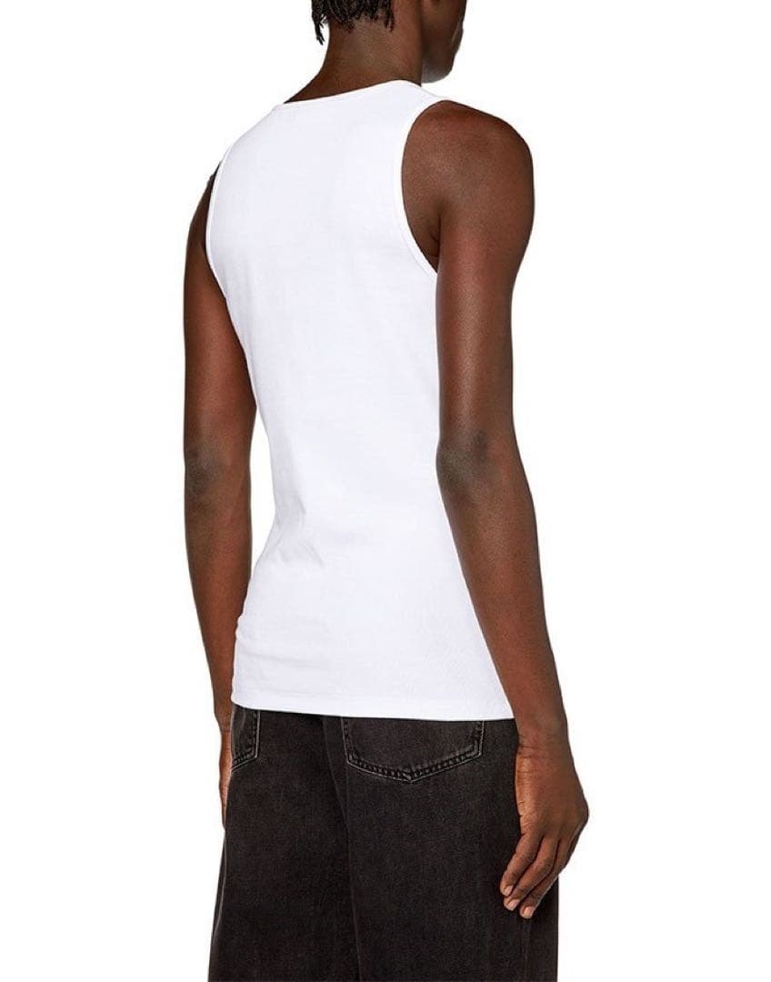新品【DIESEL】T Lifty D ノースリーブTシャツ ロゴ クルーネック