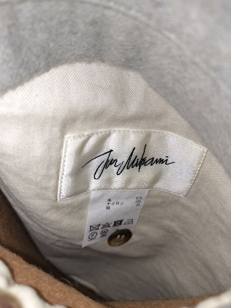 お値下げしました※完売品　junmikami リバーシブルコート ウール